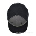 Benutzerdefinierte 5 Panel Black Snapback Caps